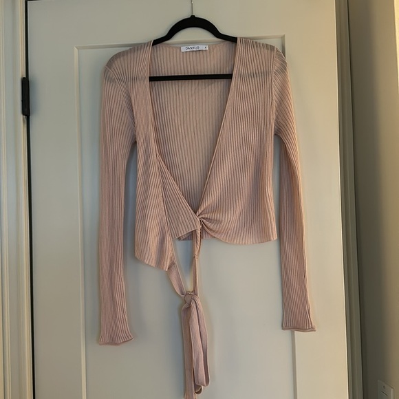 ❗️SOLD❗️DANNIJO Wrap Ballet Cardigan - Picture 5 of 5